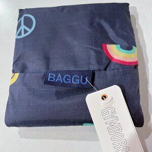 NEW BAGGU X Gymboree Standard Reuseable Bag Navy Emoji Discontinued RARE